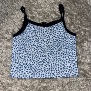 Brandy Melville cheetah print tank